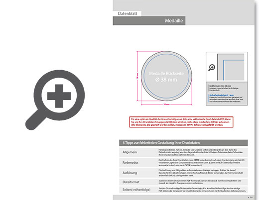 Product Bild medaille_fu__ball_bronze_mit_einseitiger_lasergravur
