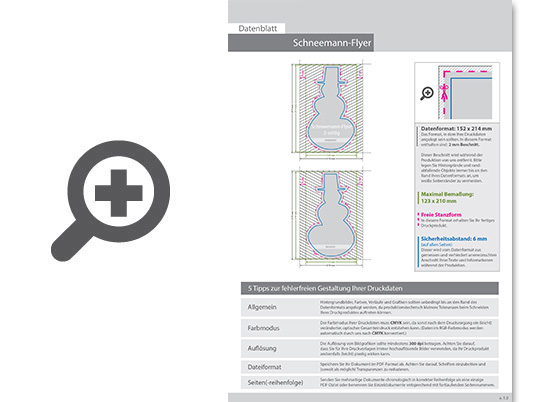 Product Bild schneemann-flyer